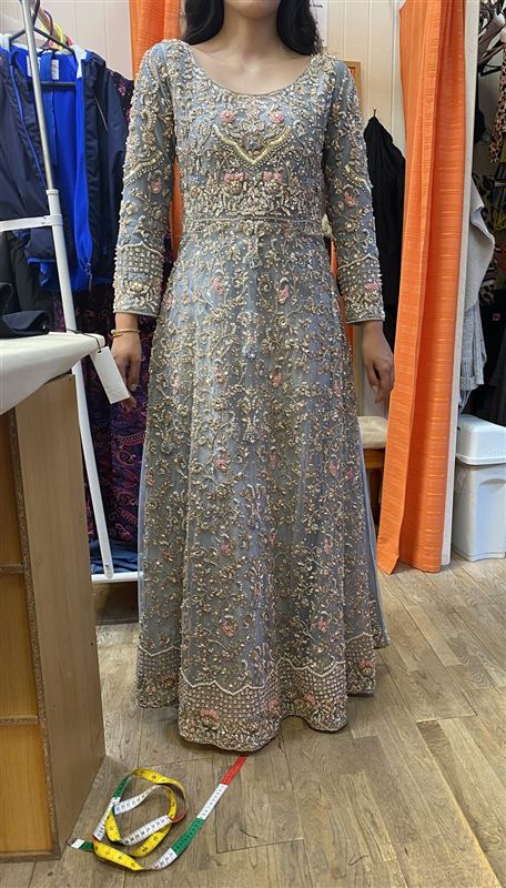 Beaded gown alteration, photo 1